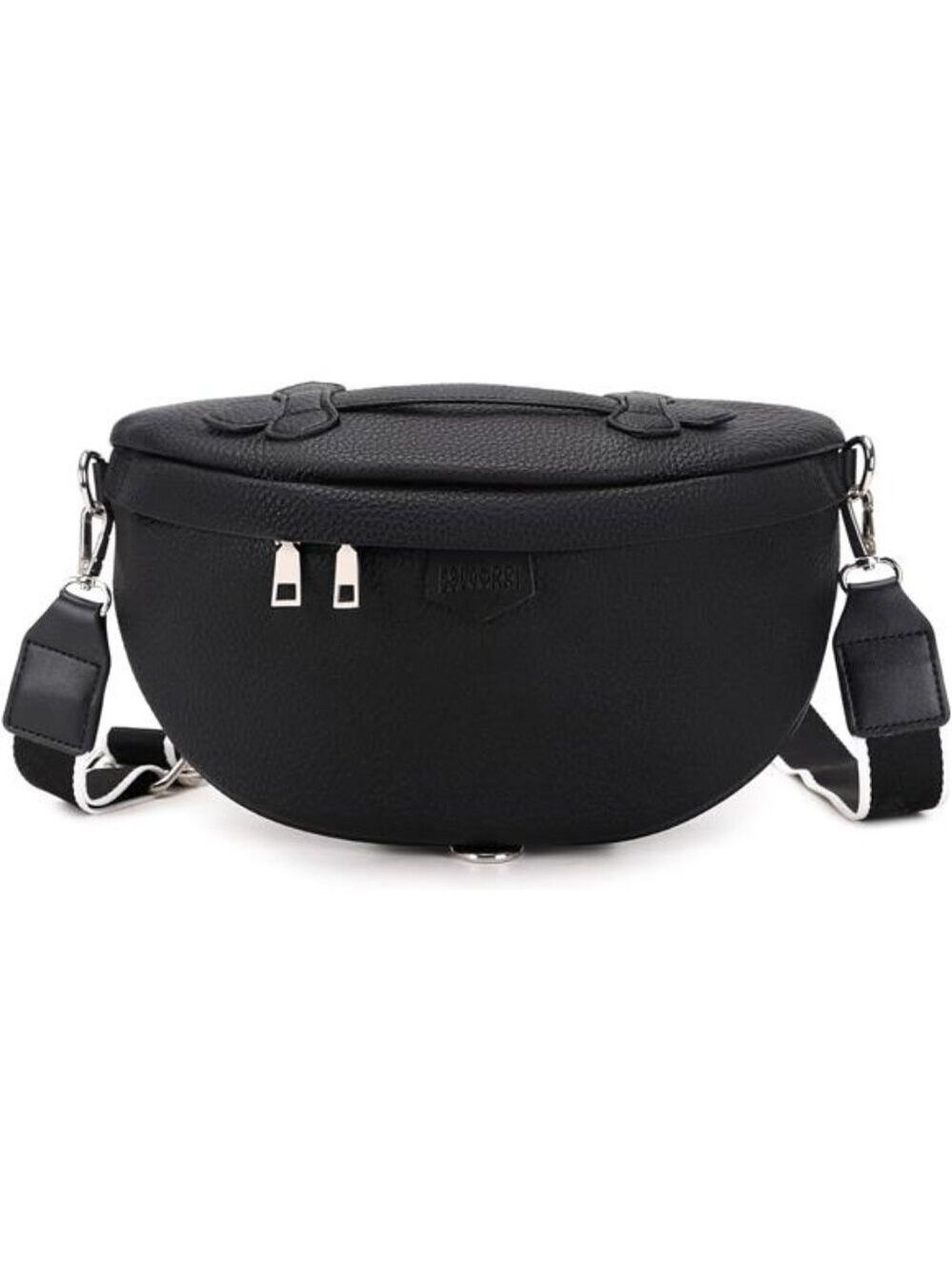 Women Crossbody Bag Leather Fanny Pack Sling Purse Shoulder Bag Travel Casual